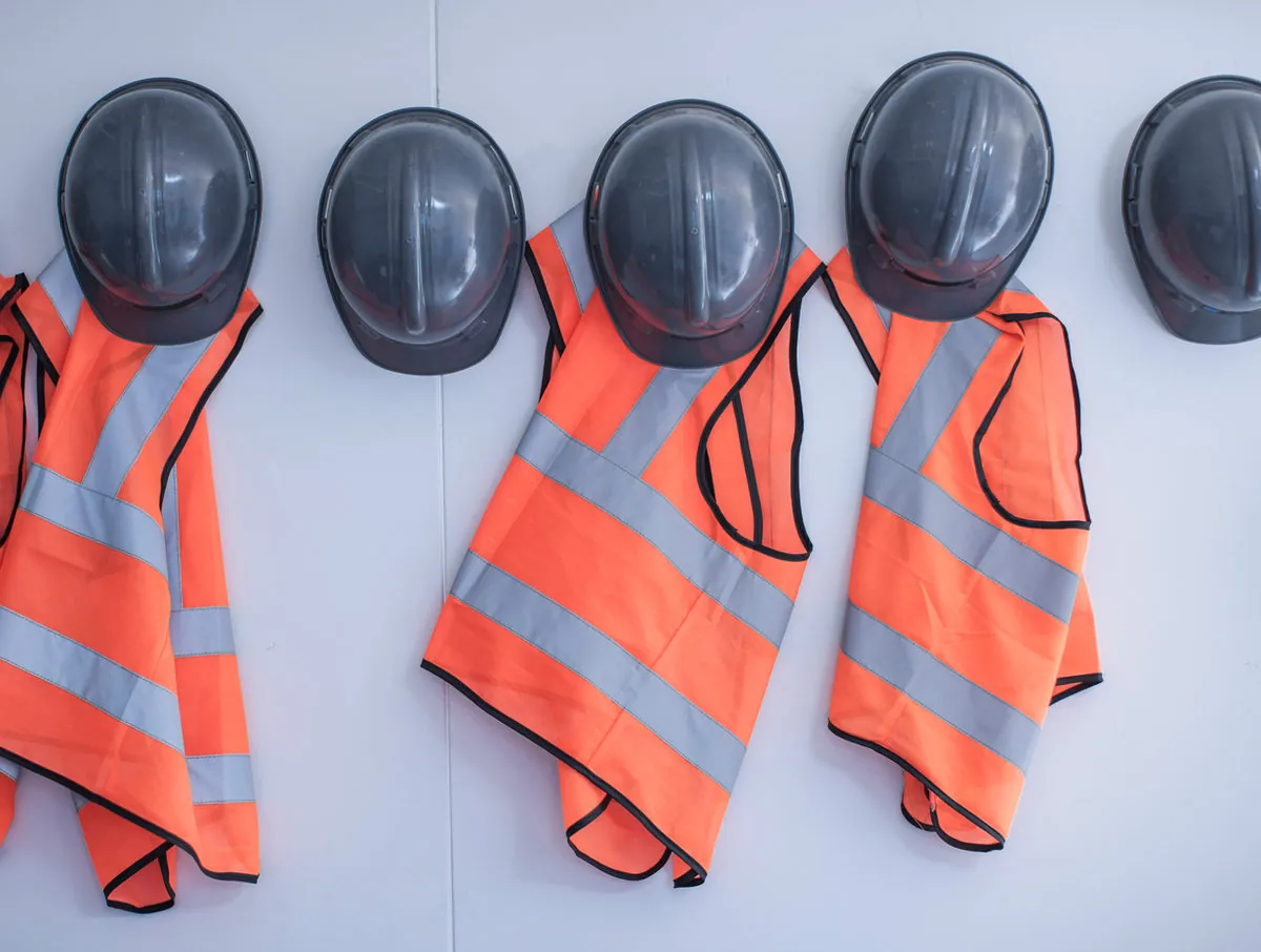 Casques de sécurité et dossards de chantier Pilot Construction
