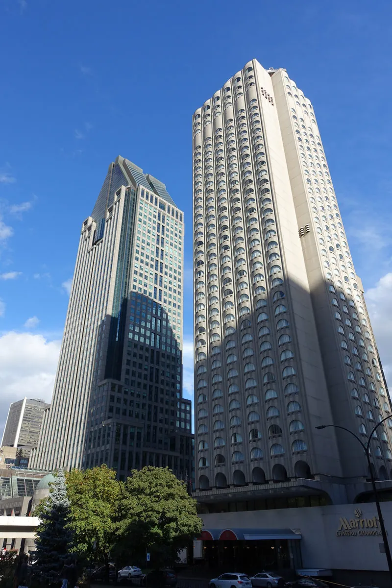 Hôtel Château Champlain - Montréal – projet réalisé par Pilot Construction