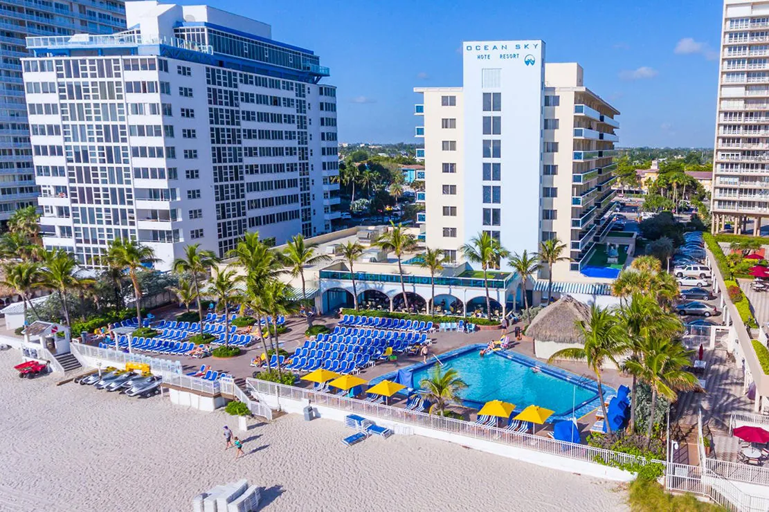 Ocean Sky Resort & Spa - Floride – projet réalisé par Pilot Construction